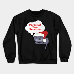 Funny Cute Lazy Cat Crewneck Sweatshirt